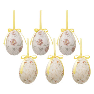 Set 6 Oua Paste plastic, multicolore Ø 7x10 cm