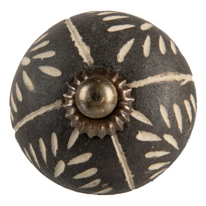 Buton mobilier ceramica multicolora Ø 4x4 cm / S3 cm