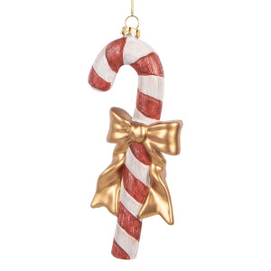 Ornament brad Craciun Acadea polirasina multicolora 8x3x18 cm