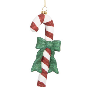 Ornament brad Craciun Acadea polirasina multicolora 8x3x17 cm