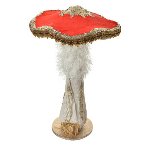Ciupercuta decorativa polirasina multicolora Ø 26x43 cm
