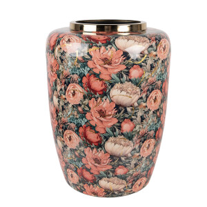 Vaza flori metal multicolor Ø 33x44 cm