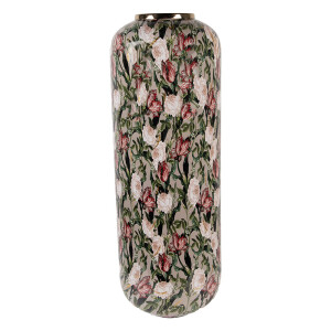 Vaza flori metal multicolor Flowers Ø 25x70 cm