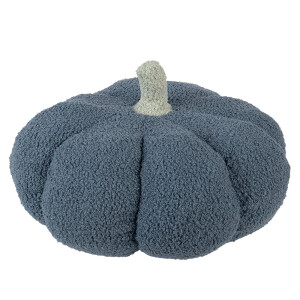 Dovleac Halloween decorativ poliester albastru  Ø 35x22 cm