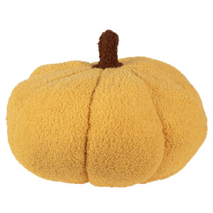 Dovleac Halloween decorativ poliester galben maro Ø 35x22 cm