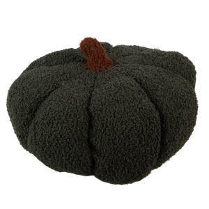 Dovleac Halloween decorativ poliester verde inchis maro Ø 30x18 cm