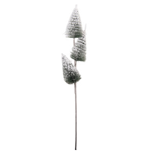 Crenguta Craciun artificiala Braduti 10x7x55 cm
