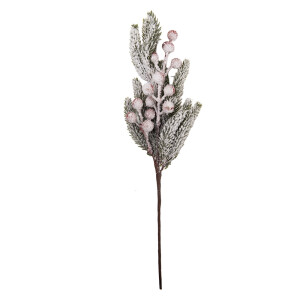 Crenguta Craciun artificiala multicolora 8x6x38 cm