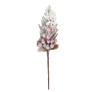Crenguta Craciun artificiala multicolora 9x9x38 cm