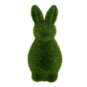 Figurina Iepuras Paste efect iarba verde  Ø 9x21 cm