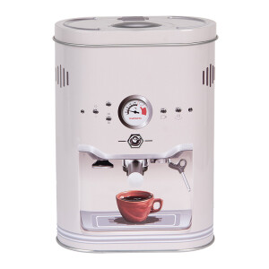 Cutie depozitare capsule cafea metal multicolor 14x8x19 cm