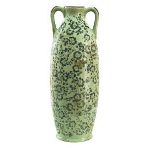 Vaza ceramica verde 15x39 cm