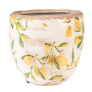 Ghiveci flori ceramica Lemon 18x17 cm