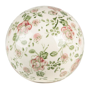 Set 4 sfere decorative ceramica 12x11 cm
