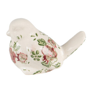 Set 2 Pasari decorative ceramica multicolora 10x6x7 cm