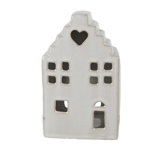 Candela Casuta portelan bej 10x9x17 cm