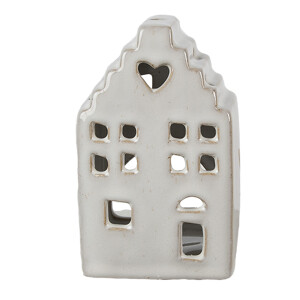 Candela Casuta portelan bej 7x6x11 cm