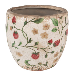 Ghiveci flori ceramica multicolora 14x14 cm