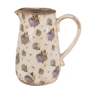 Carafa decorativa ceramica multicolora Hortensii 16x12x18 cm
