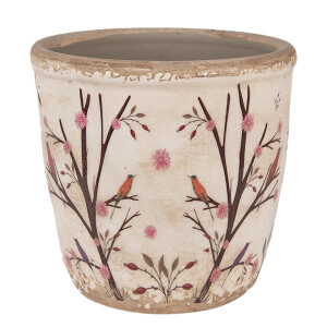 Ghiveci flori ceramica multicolora Ø 14x13 cm