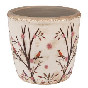 Ghiveci flori ceramica multicolora Forest 13x12 cm