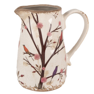 Carafa decorativa ceramica multicolora Forest 16x12x18 cm