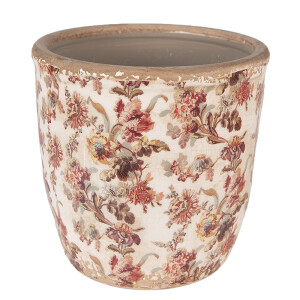 Ghiveci flori ceramica multicolora Autumn 16x16 cm