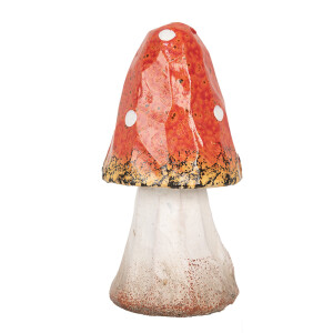 Ciupercuta decorativa ceramica multicolora Ø 6x11 cm