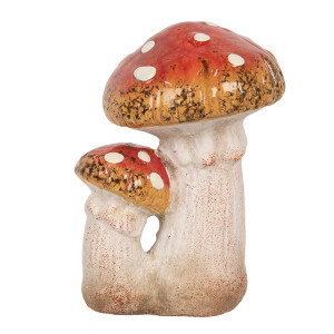 Ciupercute decorative ceramica multicolora 8x8x12 cm