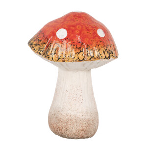 Ciupercuta decorative ceramica multicolora 9x8x12 cm