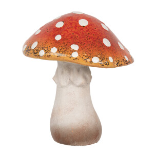 Ciupercuta decorative ceramica multicolora 18x17x21 cm