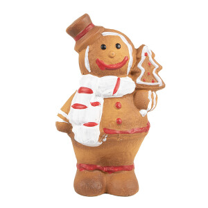 Figurina Turta Dulce polirasina multicolora 9x6x15 cm