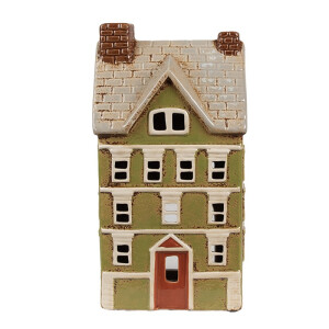 Candela Casuta ceramica multicolora 14x10x26 cm