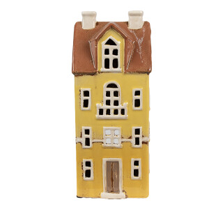 Candela Casuta ceramica multicolora 11x9x25 cm