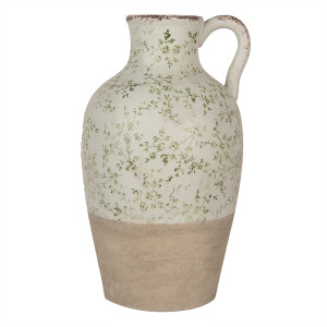 Carafa decorativa ceramica verde bej 30x50 cm