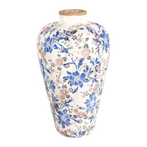 Vaza flori ceramica multicolora 24x40 cm