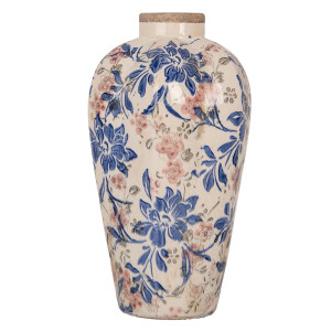 Vaza flori ceramica multicolora Ø 17x30 cm