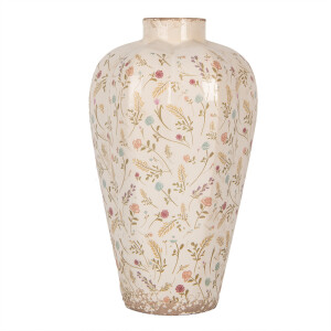 Vaza flori ceramica multicolora 24x40 cm