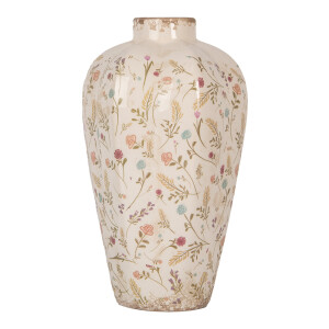 Vaza flori ceramica multicolora 21x34 cm