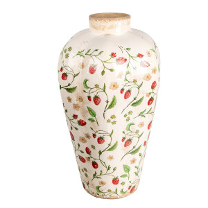 Vaza flori ceramica multicolora 24x40 cm