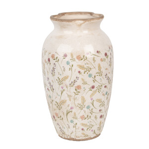 Vaza flori ceramica multicolora Summer 21x37 cm