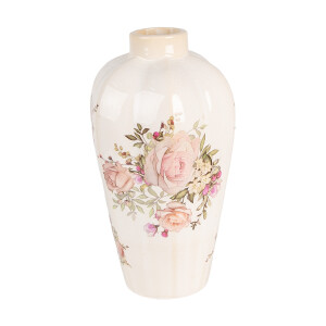 Vaza flori ceramica multicolora PKI 17x30 cm
