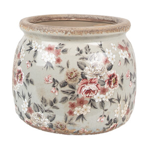 Ghiveci flori ceramica multicolora Ø 16x13 cm
