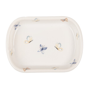Savoniera ceramica multicolora 13x10x3 cm