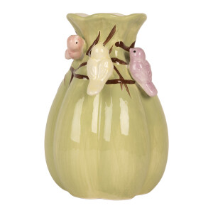 Vaza flori ceramica multicolora Ø 14x21 cm