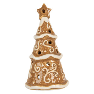 Candela Craciun ceramica alba maro Ø 8x15 cm