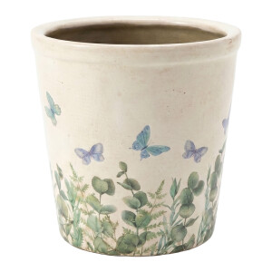 Ghiveci flori ceramica multicolora Summer Ø 15x14 cm