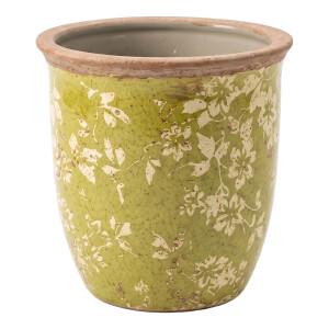 Ghiveci flori ceramica multicolora Summer Ø 13x13 cm