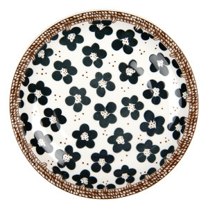 Farfurie ceramica multicolora Ø 21x3 cm