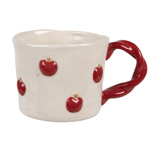 Set 2 cani ceramica multicolora Mere 13x9x7 cm, 200 ml